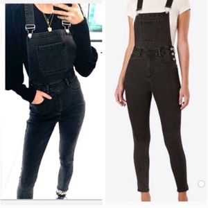 WE WORE WHAT High-rise Skinny Overall  Size Medium  NWOT